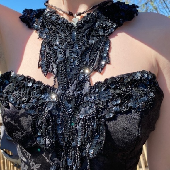 Black Prom dress 11/12 - Picture 12 of 16